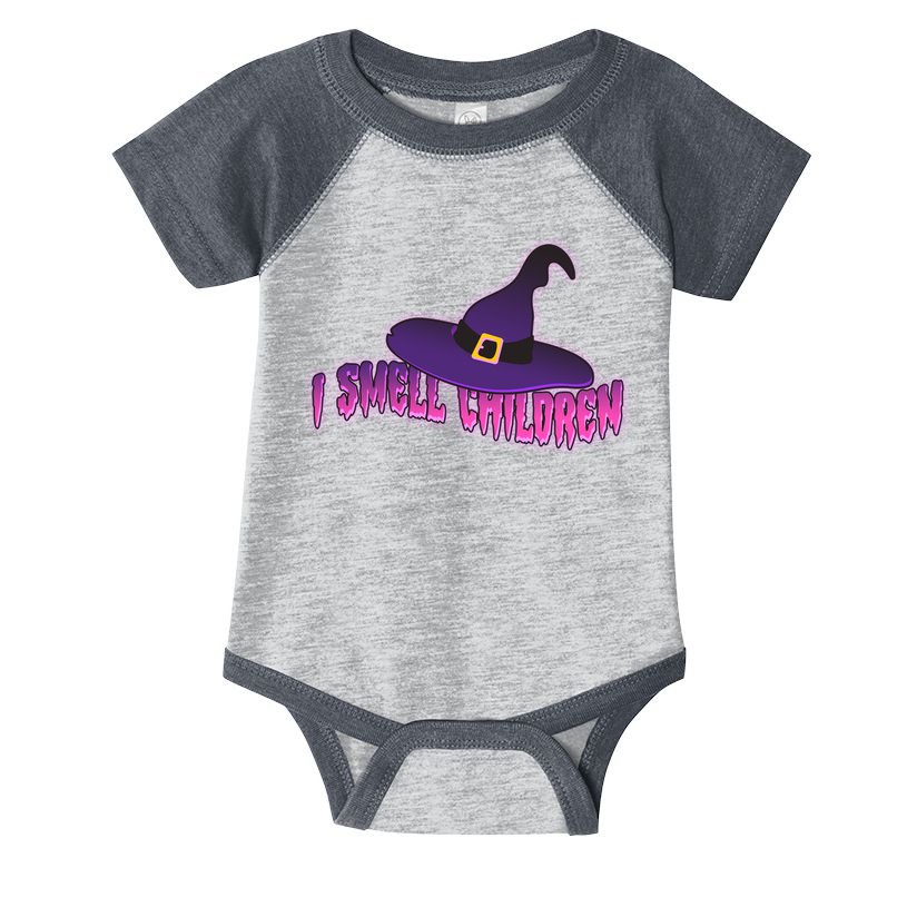 Funny Halloween I Smell Children Witches Infant Baby Jersey Bodysuit