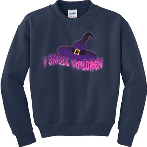 Funny Halloween I Smell Children Witches Kids Sweatshirt