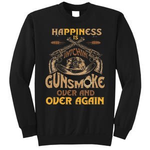 Funny Happiness Is Watching Gunsmoke Over And Over Again Sweatshirt