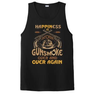 Funny Happiness Is Watching Gunsmoke Over And Over Again PosiCharge Competitor Tank