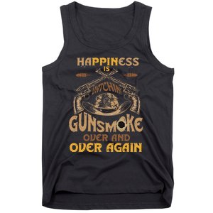 Funny Happiness Is Watching Gunsmoke Over And Over Again Tank Top