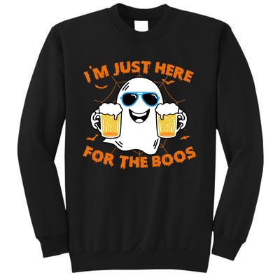 Funny Halloween Im Just Here For The Boos Costume Gift Sweatshirt