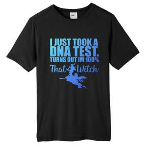 Funny Halloween Im 100% Percent That Witch Gift Tall Fusion ChromaSoft Performance T-Shirt