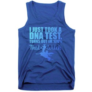 Funny Halloween Im 100% Percent That Witch Gift Tank Top