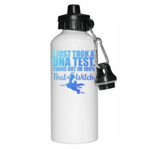 Funny Halloween Im 100% Percent That Witch Gift Aluminum Water Bottle