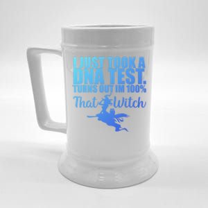 Funny Halloween Im 100% Percent That Witch Gift Beer Stein