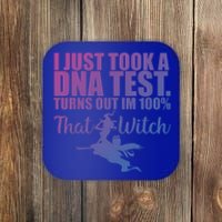 Funny Halloween Im 100% Percent That Witch Gift Coaster