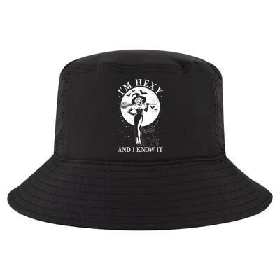 Funny Halloween I'm Hexy And I Know It Sexy Witch Cool Comfort Performance Bucket Hat