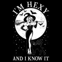 Funny Halloween I'm Hexy And I Know It Sexy Witch Cooling Performance Crew T-Shirt
