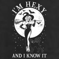 Funny Halloween I'm Hexy And I Know It Sexy Witch Adult Drive Performance Visor
