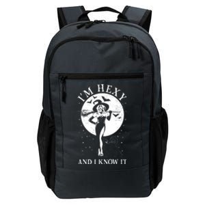 Funny Halloween I'm Hexy And I Know It Sexy Witch Daily Commute Backpack