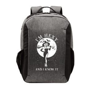 Funny Halloween I'm Hexy And I Know It Sexy Witch Vector Backpack