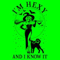 Funny Halloween I'm Hexy And I Know It Sexy Witch Long Sleeve Shirt
