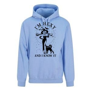 Funny Halloween I'm Hexy And I Know It Sexy Witch Unisex Surf Hoodie