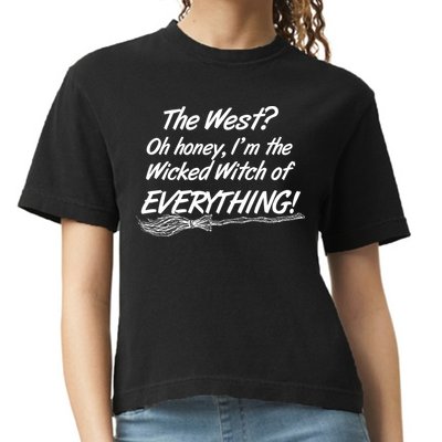 Funny Halloween I'm The Wicked Witch Of Everything Comfort Colors Boxy T-Shirt