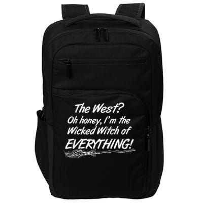 Funny Halloween I'm The Wicked Witch Of Everything Impact Tech Backpack