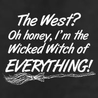 Funny Halloween I'm The Wicked Witch Of Everything Adult Drive Performance Visor