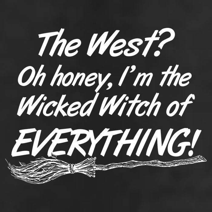 Funny Halloween I'm The Wicked Witch Of Everything Adult Drive Performance Visor