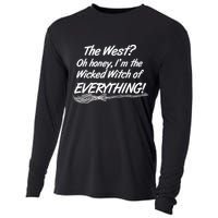 Funny Halloween I'm The Wicked Witch Of Everything Cooling Performance Long Sleeve Crew