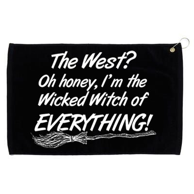 Funny Halloween I'm The Wicked Witch Of Everything Grommeted Golf Towel