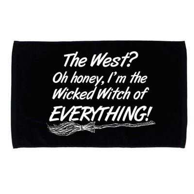 Funny Halloween I'm The Wicked Witch Of Everything Microfiber Hand Towel