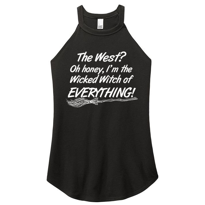 Funny Halloween I'm The Wicked Witch Of Everything Women's Perfect Tri Rocker Tank