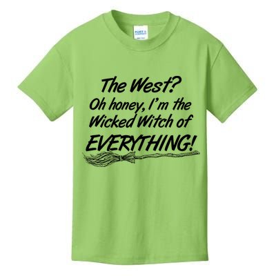 Funny Halloween I'm The Wicked Witch Of Everything Kids T-Shirt