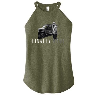 Finally Here Isaac Leo Album Mercy Women’s Perfect Tri Rocker Tank