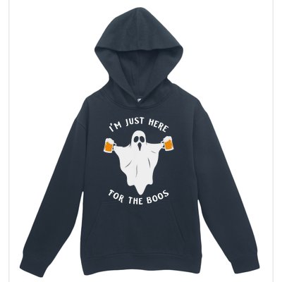 Funny Halloween IM Just Here For The Boos Costume Gift Urban Pullover Hoodie