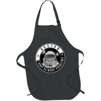 Funny Huston I Have So Many Problems Astronaut Emblem Full-Length Apron With Pockets