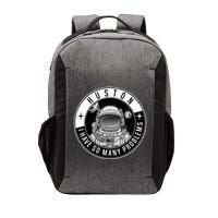 Funny Huston I Have So Many Problems Astronaut Emblem Vector Backpack