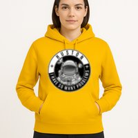 Funny Huston I Have So Many Problems Astronaut Emblem Hoodie