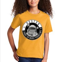 Funny Huston I Have So Many Problems Astronaut Emblem Kids T-Shirt