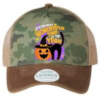 Funny Halloween It's The Most Wonderful Time Of The Year Legacy Tie Dye Trucker Hat