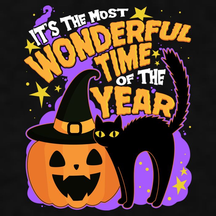 Funny Halloween It's The Most Wonderful Time Of The Year Ladies PosiCharge Tri-Blend Wicking Tank