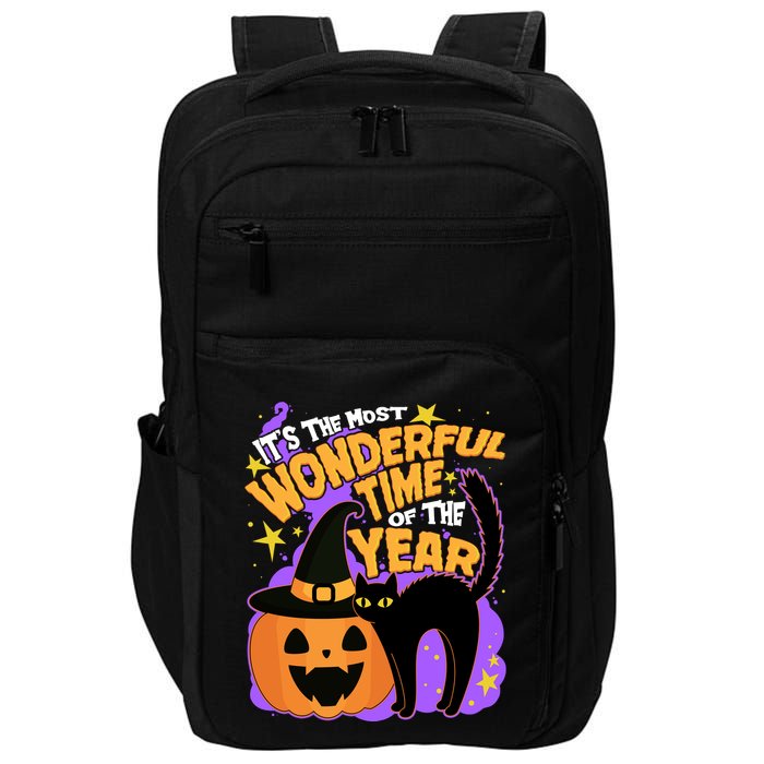Funny Halloween It's The Most Wonderful Time Of The Year Impact Tech Backpack