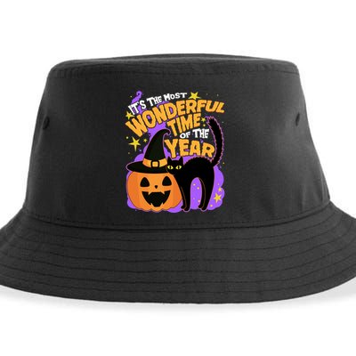 Funny Halloween It's The Most Wonderful Time Of The Year Sustainable Bucket Hat