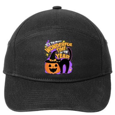 Funny Halloween It's The Most Wonderful Time Of The Year 7-Panel Snapback Hat