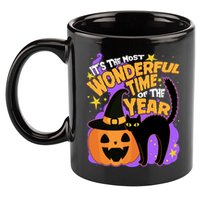 Funny Halloween It's The Most Wonderful Time Of The Year 11oz C Handle Ceramic Mug