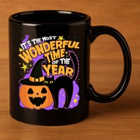 Funny Halloween It's The Most Wonderful Time Of The Year 11oz C Handle Ceramic Mug