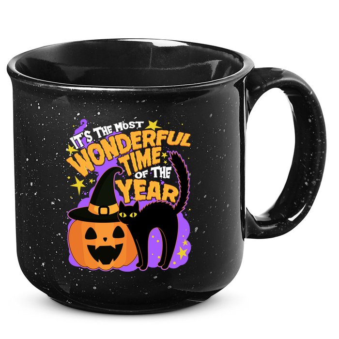 Funny Halloween It's The Most Wonderful Time Of The Year 15oz Campfire Ceramic Mug