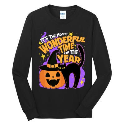 Funny Halloween It's The Most Wonderful Time Of The Year Tall Long Sleeve T-Shirt