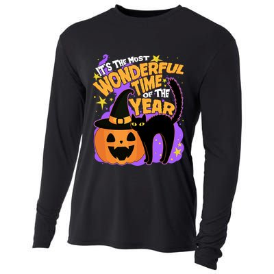Funny Halloween It's The Most Wonderful Time Of The Year Cooling Performance Long Sleeve Crew
