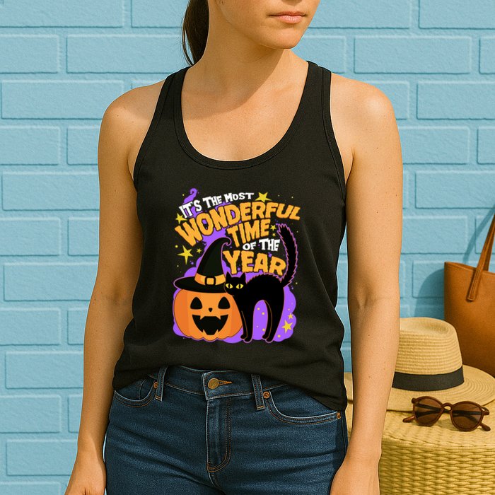 Funny Halloween It's The Most Wonderful Time Of The Year Womens Tank Top