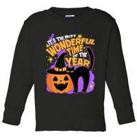 Funny Halloween It's The Most Wonderful Time Of The Year Toddler Long Sleeve Shirt
