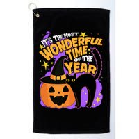 Funny Halloween It's The Most Wonderful Time Of The Year Golf Towel