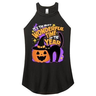 Funny Halloween It's The Most Wonderful Time Of The Year Women's Perfect Tri Rocker Tank