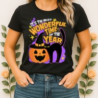 Funny Halloween It's The Most Wonderful Time Of The Year Womens T-Shirt