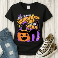Funny Halloween It's The Most Wonderful Time Of The Year Womens T-Shirt
