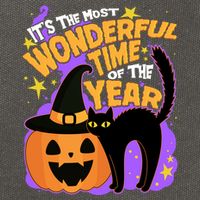 Funny Halloween It's The Most Wonderful Time Of The Year Cotton Canvas Backpack